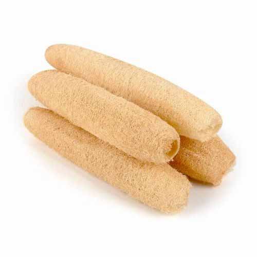Natural Organic Body Scrub Loofah Sponge for Bathing - Pack of 2 Pcs | 15 cms Long Loofah