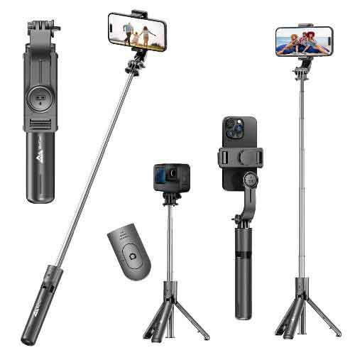 Multifunctional 3-in-1 Selfie Stick - Tripod, Remote & Holder for Photos and Videos