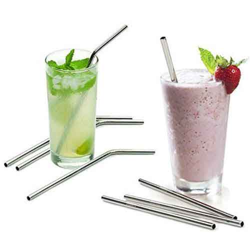 Reusable Stainless Steel Drinking Straw at low price 2