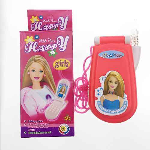 Pink Barbie Phone Toy for Kids and Toddlers | Music, Ringtones, Lights, Perfect Gift for Girls & Boys